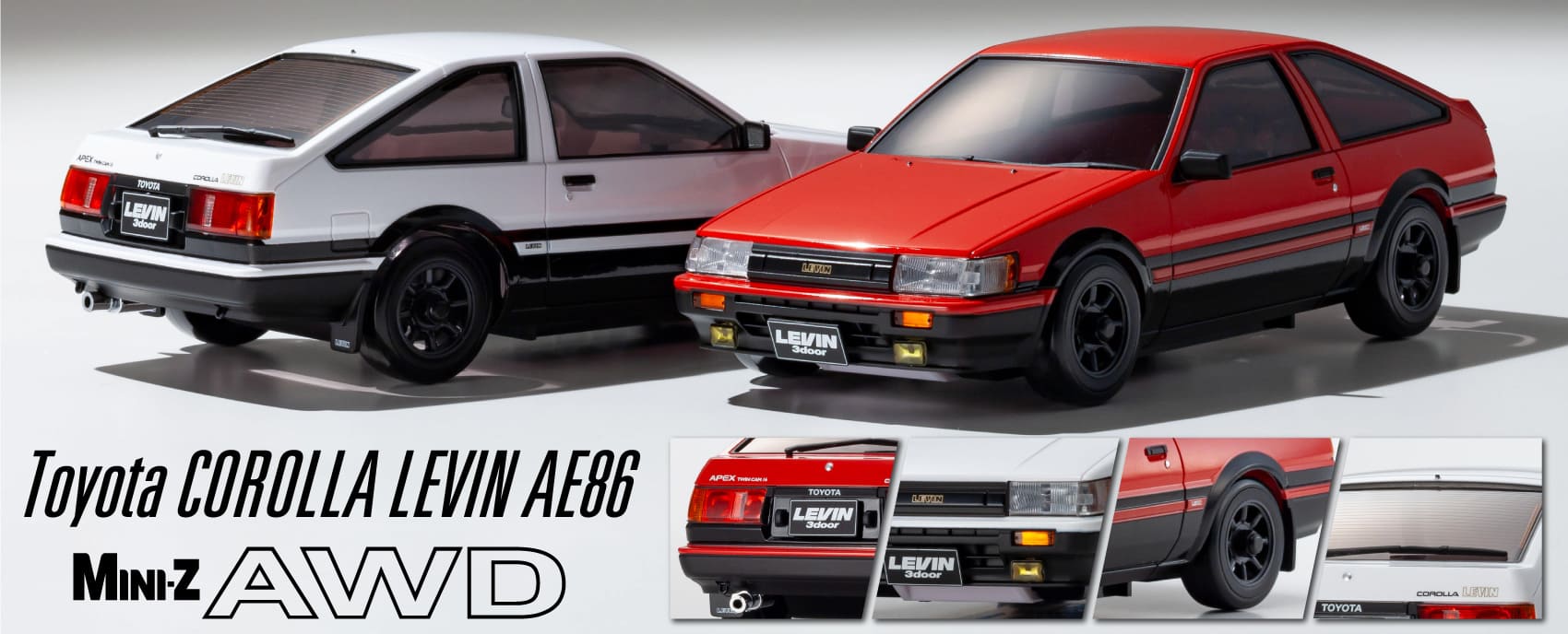 MINI-Z AWD Toyota COROLLA LEVIN AE86